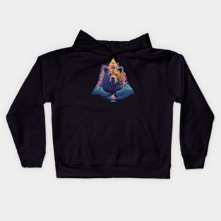 Mystic bear Kids Hoodie